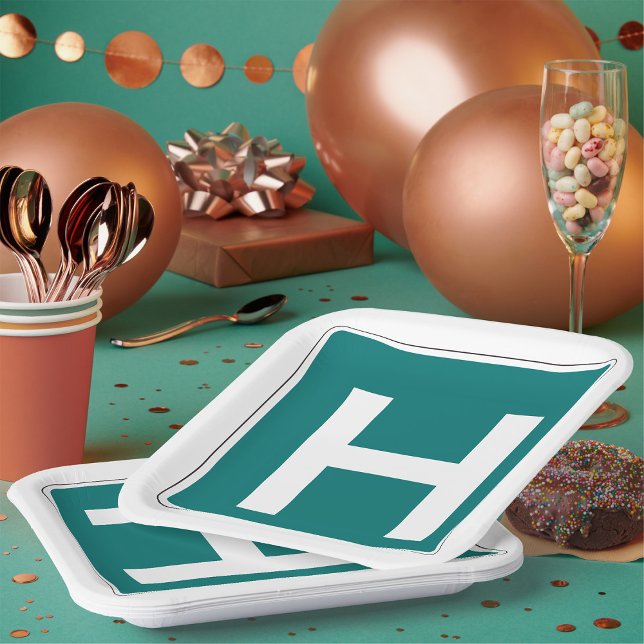 Hospital Road Sign Emergency Medical Facility  Paper Plate (Creator Uploaded)