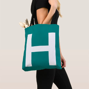 Hospital Road Sign Emergency Medical Facility Tote Bag