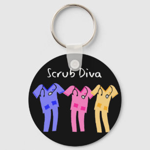 Hospital Scrubs Wearer Gifts Key Ring
