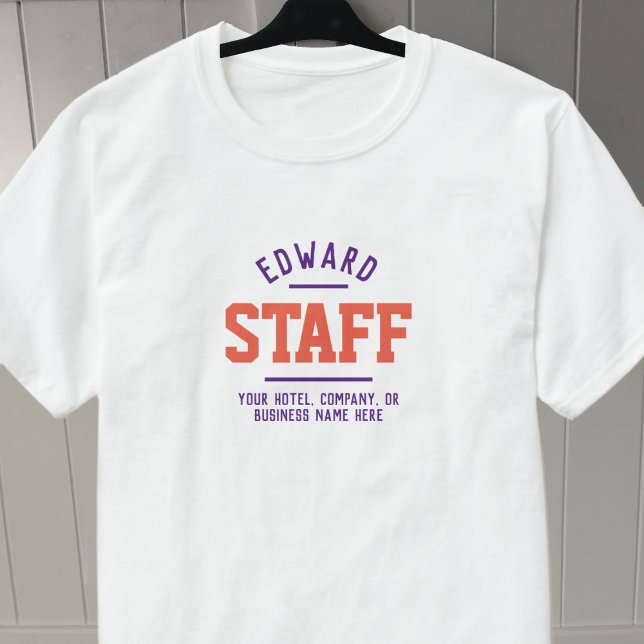 Hospitality Staff T-Shirt (Creator Uploaded)