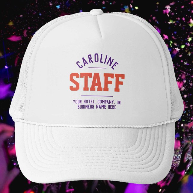Hospitality Staff Trucker Hat (Creator Uploaded)