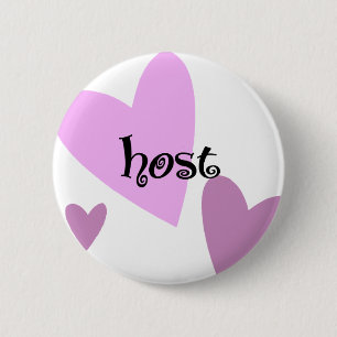 Host 6 Cm Round Badge