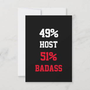 Host Badass Card