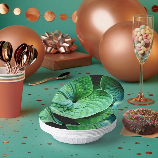 Hosta Heart Paper Plate (Multi)