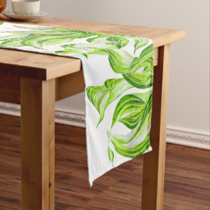 'Hosta with the Mosta' on a Table Runner