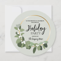 Hosted Corporate Holiday Party Christmas Wreath