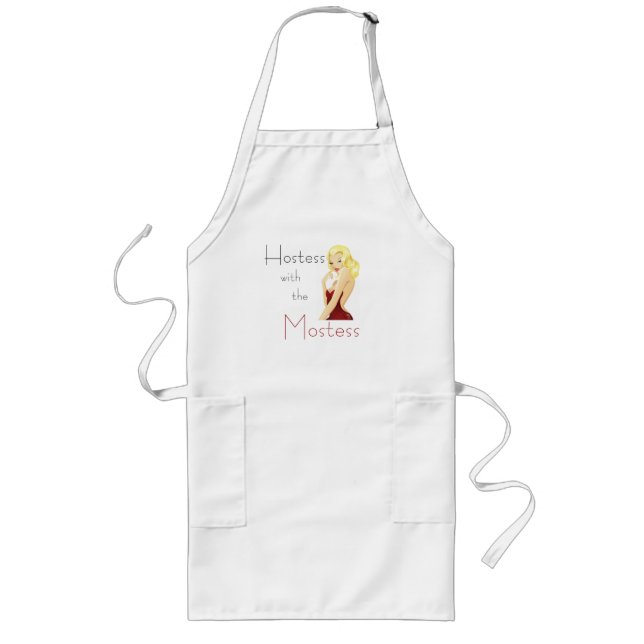 Hostess Diva Blonde Apron (Front)