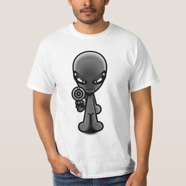 Hostile Alien T-Shirt (Front)