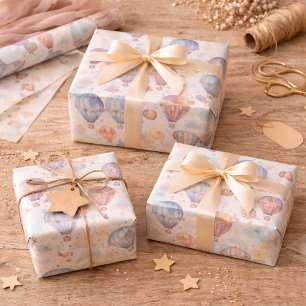 Hot air Ballons Tissue Paper