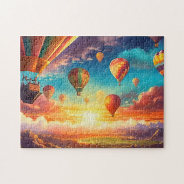 Hot Air Balloon 3 The Daily Jigsaw puzzle Recent (Horizontal)