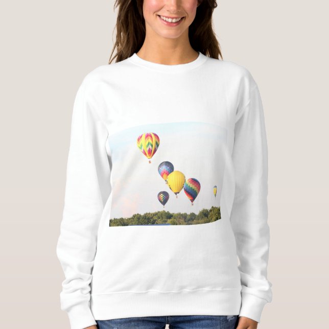 Hot Air Balloon 6 Sweatshirt (Front)