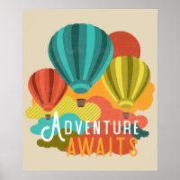 Hot Air Balloon Adventure Awaits Vintage Look