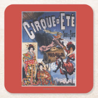 Hot-Air Balloon and Japanese Ladies Poster