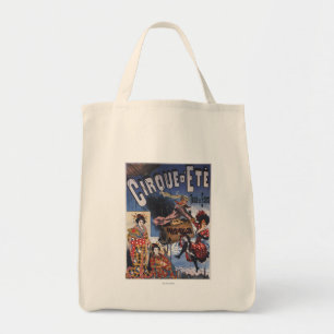 Hot-Air Balloon and Japanese Ladies Poster Tote Bag