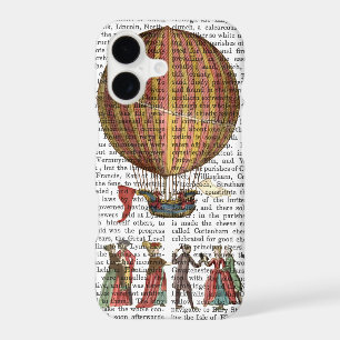 Hot Air Balloon And People