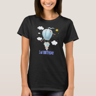 Hot Air Balloon B Day Boy Party Group     11 T-Shirt