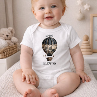 Hot Air Balloon Baby Bodysuit