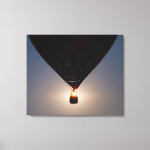 Hot Air Balloon, Balloon Fest, Olathe, Kansas, Sun Canvas Print