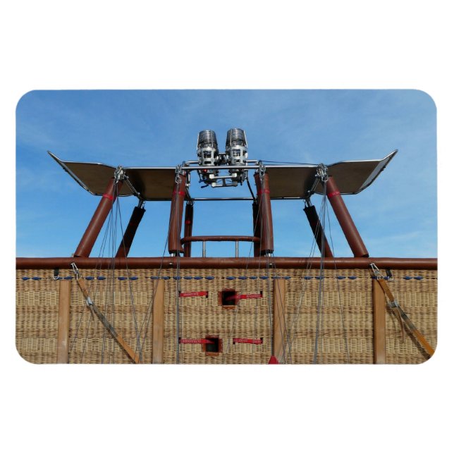 Hot Air Balloon Basket Magnet (Horizontal)