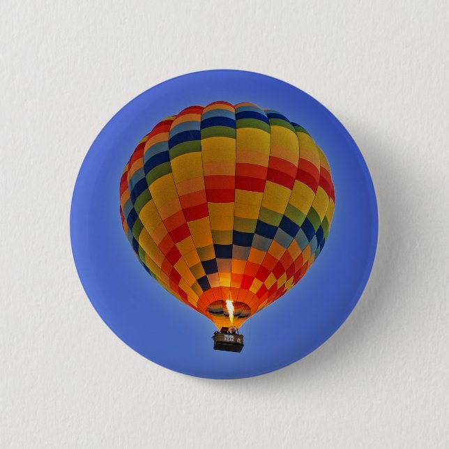 Hot Air Balloon Bees - NM Festival Pins (Front)
