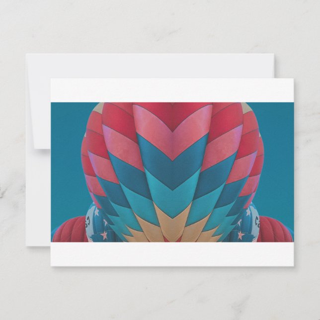 hot air balloon  card (Front)