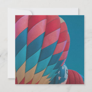 hot air balloon card