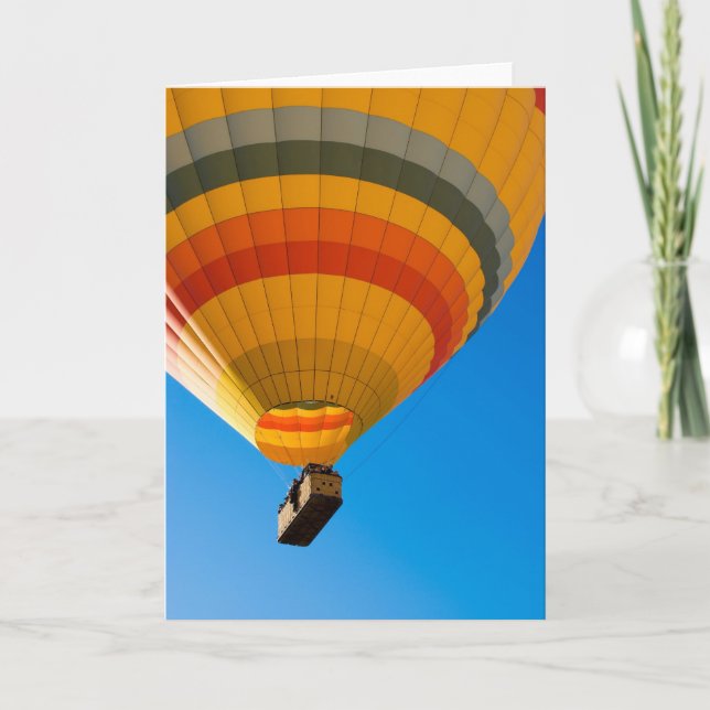Hot air balloon Card (Front)