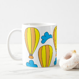Hot Air Balloon Clouds Hot Air Balloon Coffee Mug