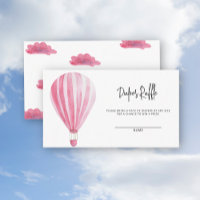 Hot air balloon - diaper raffle