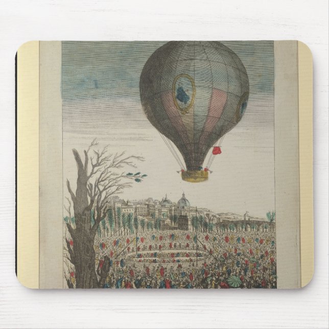 Hot-Air Balloon Experiment Mouse Pad (Front)