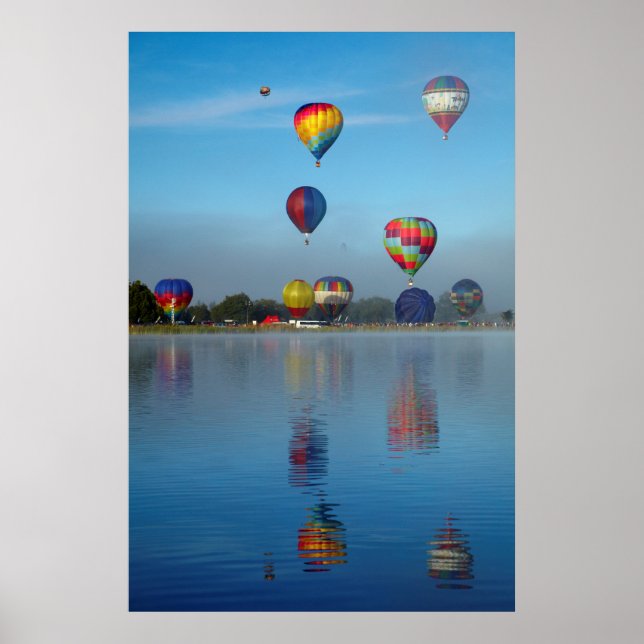 Hot Air Balloon Festival Poster (Front)