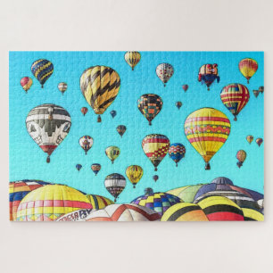 Hot Air Balloon Fiesta Jigsaw Puzzle