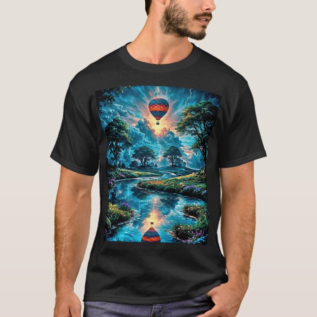 Hot Air Balloon Flight T-Shirt (Front)