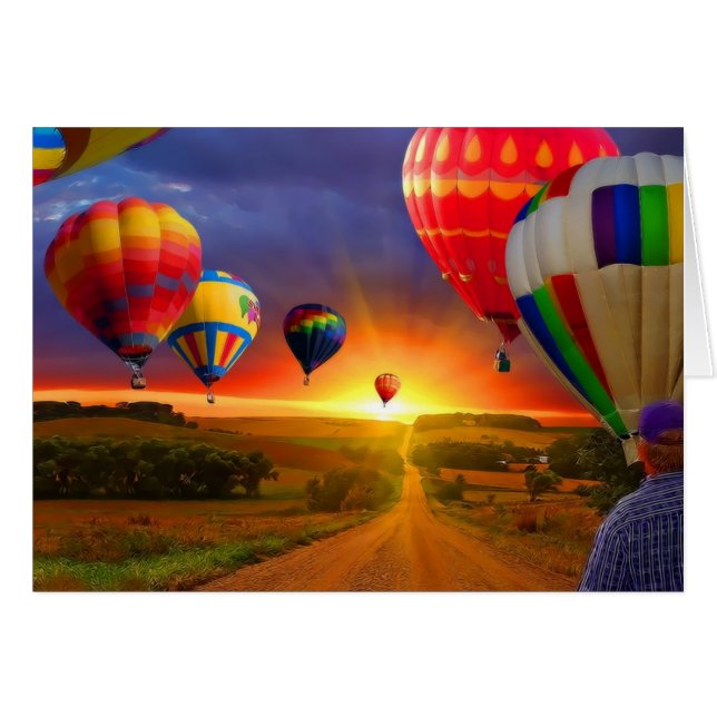 hot air balloon image (Front Horizontal)