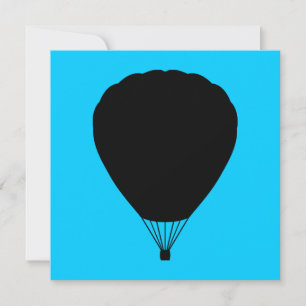 hot air balloon invitation