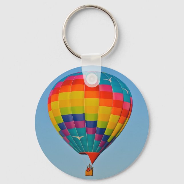 Hot Air Balloon IV Key Ring (Front)