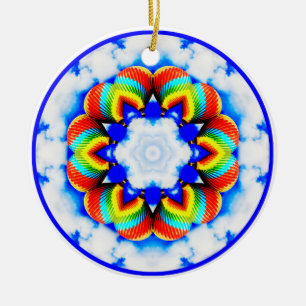 Hot Air Balloon Kaleidoscope Ornament