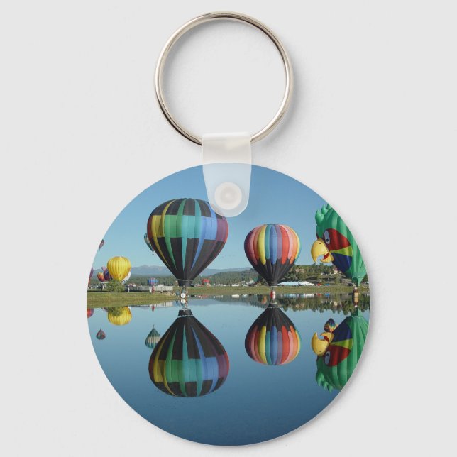Hot Air Balloon keychain (Front)