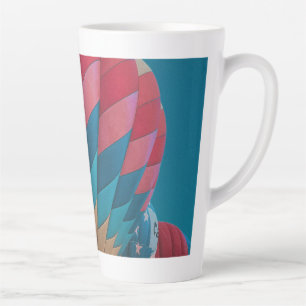 hot air balloon latte mug