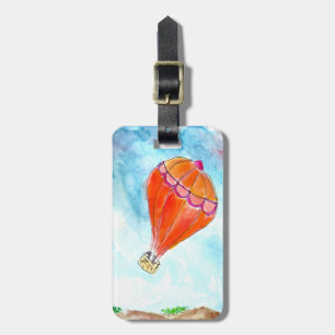 Hot Air Balloon Luggage Tag