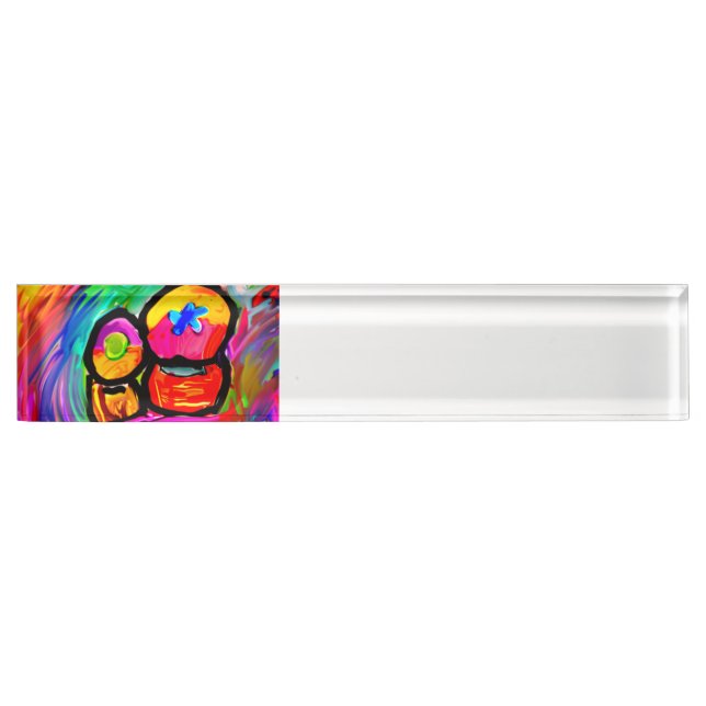 Hot air balloon nameplate (Front)