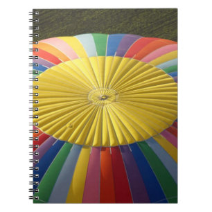 Hot-air Balloon, near Methven, Canterbury 2 Spiral Notebook