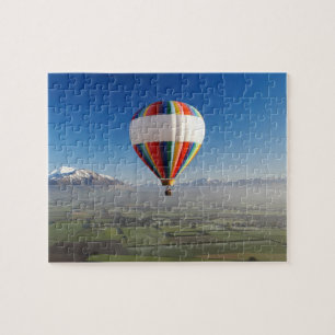 Hot-air Balloon, near Methven, Canterbury 3 Jigsaw Puzzle