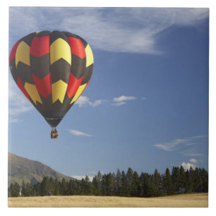 Hot Air Balloon near Wanaka, South Island, New Tile