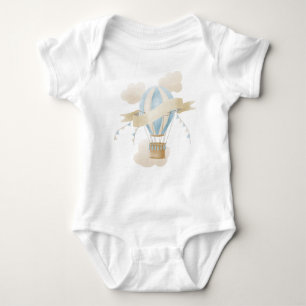 Hot Air Balloon One-Piece Baby Bodysuit