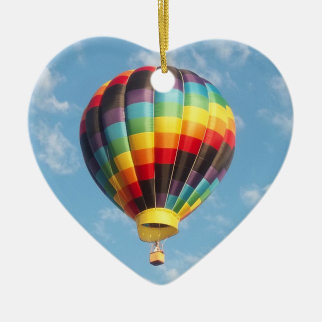 Hot Air Balloon Ornament (Front)