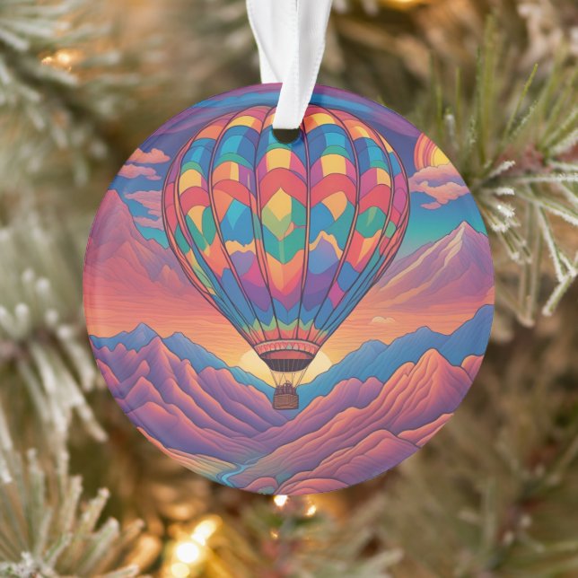 Hot Air Balloon Ornament (Tree)