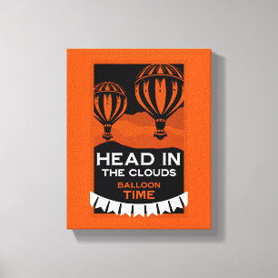 Hot Air Balloon Pilot Canvas Print
