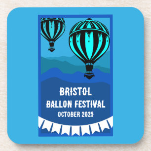 Hot Air Balloon Pilot Festival Coaster