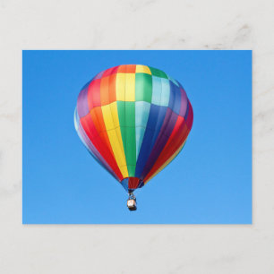 Hot Air Balloon Postcard